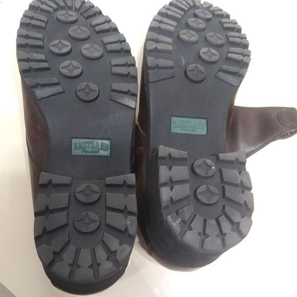 Eastland Amherst Monk-Strap Loafers, Dark Brown Leather, Chunky Sole, Womens 8 - Picture 10 of 10